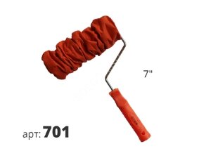Декоративный кожаный валик 701  
