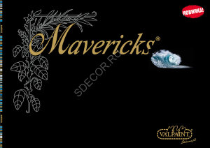 Mavericks Valpaint Краска на водной основе для отделки внутренних помещений, отличающаяся люминесцирующими оттенками и трехмерной игрой цвета, напоминающими движение моря. Благодаря частицам кристалла краска позволяет создавать уникальные в своем роде интерьеры.