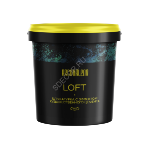 Loft Arcobaleno Декоративная штукатурка для создания фактур, имитирующих гладкий бетон или микроцемент.