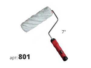 Декоративный валик из крученого велюра 801  